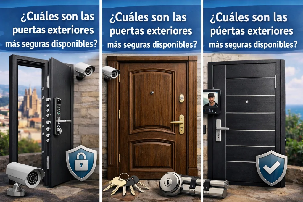 Cuales son las puertas exteriores mas seguras disponibles Barcelona 1024x683 - &iquest;Cu&aacute;les son las puertas exteriores m&aacute;s seguras disponibles en Barcelona?