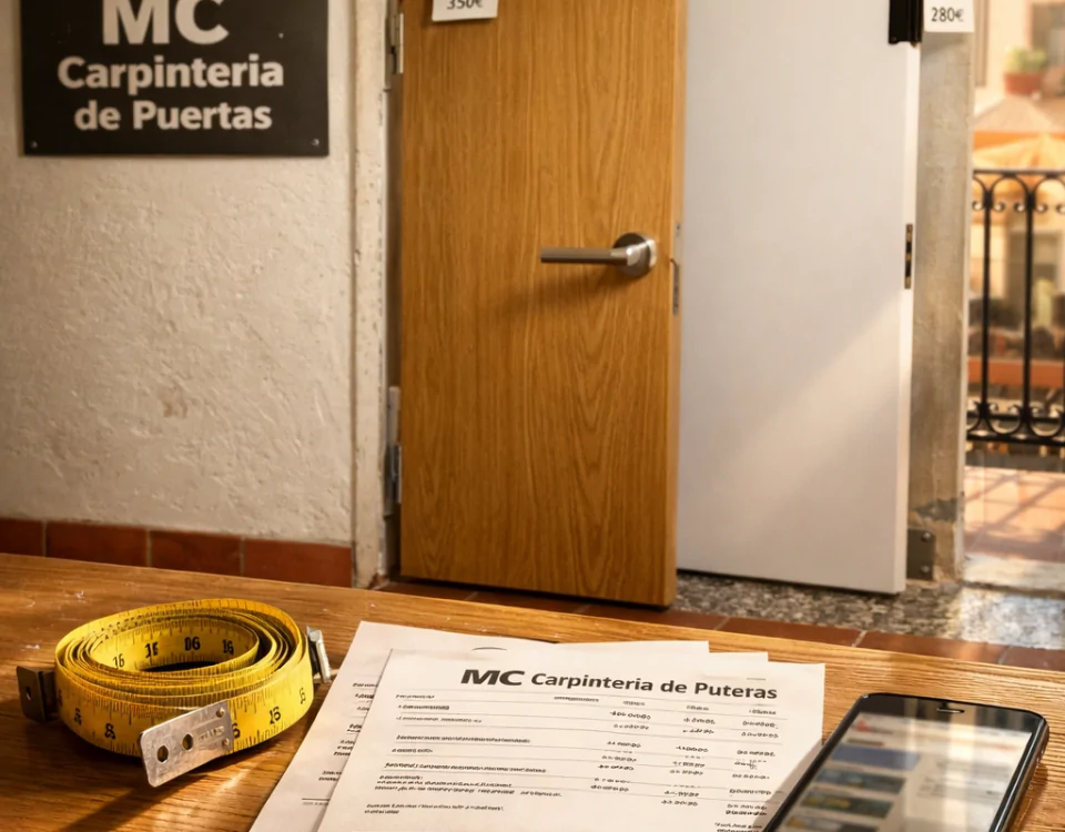 Interiores soleados de Barcelona con una comparativa de precios para la instalación de puertas de interior en Barcelona.