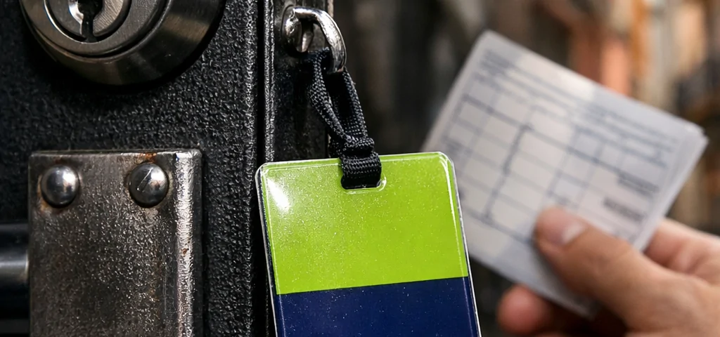 Macro de una entrada de apartamento en Barcelona, mostrando opciones para alquilar puertas antiokupa en Barcelona.